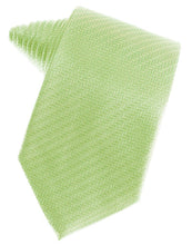 Cardi Self Tie Kiwi Herringbone Necktie
