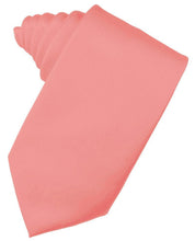 Cardi Self Tie Coral Reef Luxury Satin Necktie
