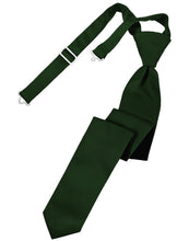 Cardi Pre-Tied Holly Luxury Satin Skinny Necktie