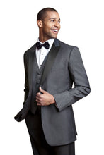 Cardi "Fitzgerald" Steel Grey Tuxedo Jacket (Separates)