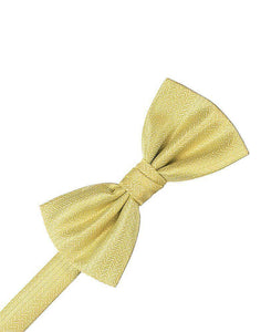 Cardi Buttercup Herringbone Kids Bow Tie