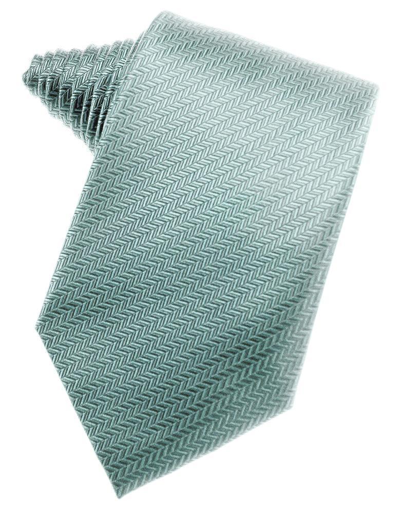 Cardi Self Tie Cloudy Herringbone Necktie