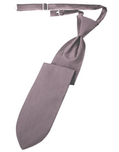Cardi Pre-Tied Frosty Pink Herringbone Necktie