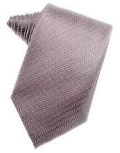 Cardi Self Tie Frosty Pink Herringbone Necktie