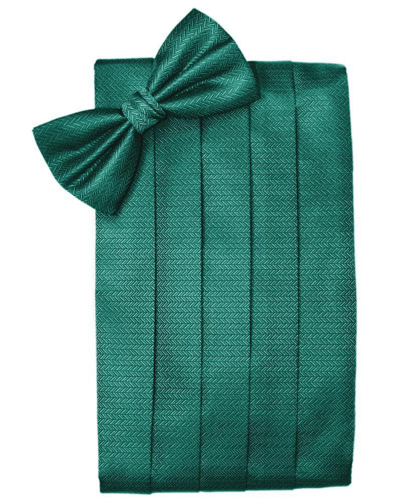 Cardi Jade Herringbone Kids Cummerbund