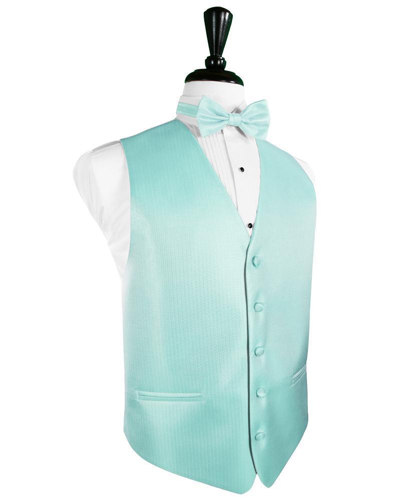 Cardi Pool Herringbone Tuxedo Vest