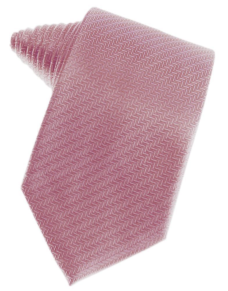 Cardi Self Tie Rose Herringbone Necktie