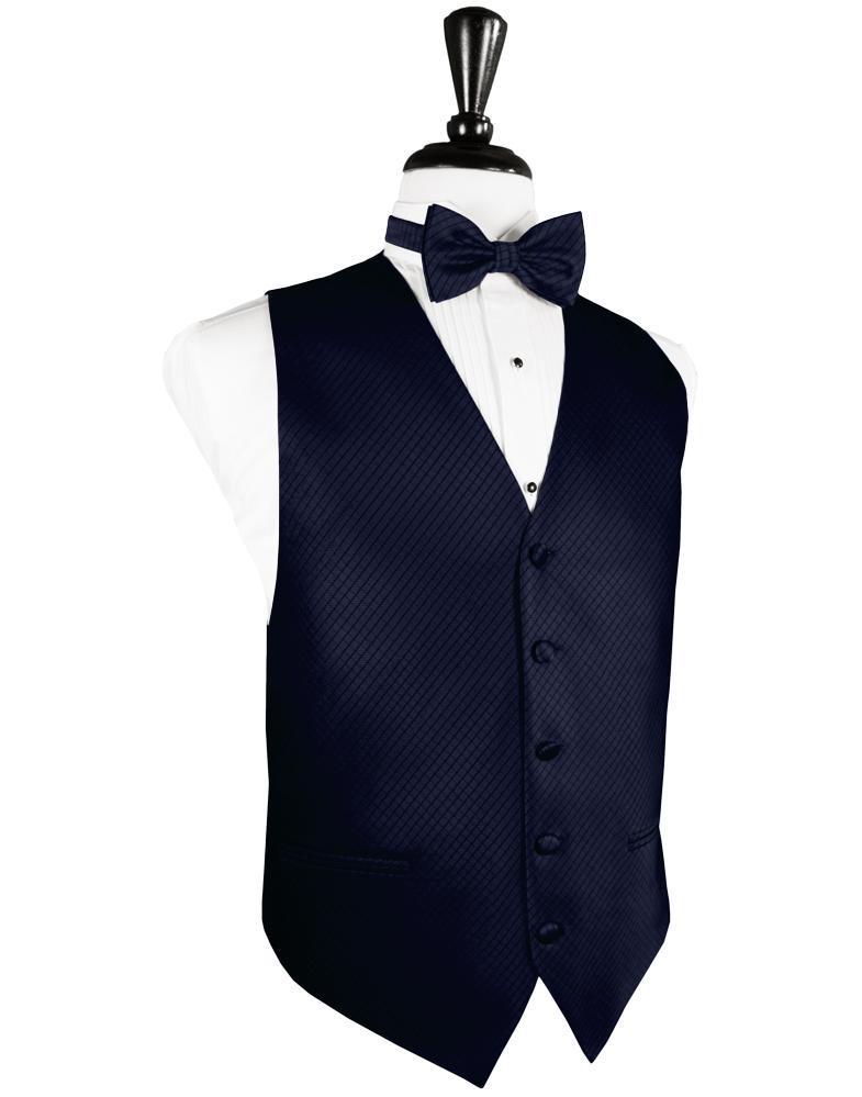 Cardi Navy Palermo Tuxedo Vest