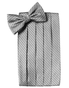 Cardi Silver Palermo Kids Cummerbund