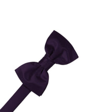 Cardi Amethyst Luxury Satin Bow Tie