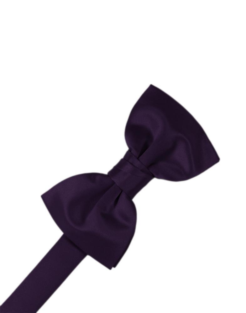 Cardi Amethyst Luxury Satin Kids Bow Tie