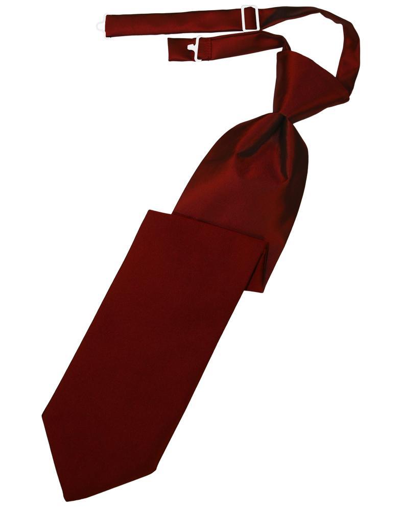 Cardi Pre-Tied Apple Luxury Satin Necktie