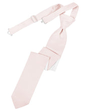 Cardi Pre-Tied Blush Luxury Satin Skinny Necktie