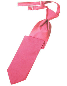 Cardi Bubblegum Luxury Satin Kids Necktie