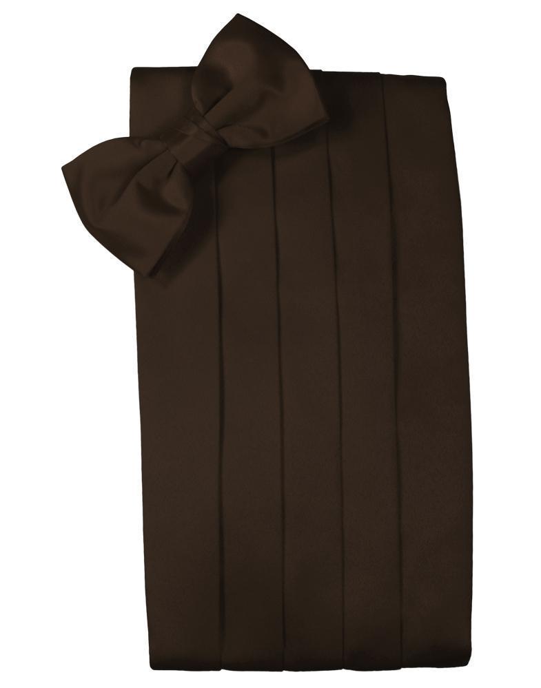 Cardi Chocolate Luxury Kids Satin Cummerbund