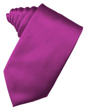 Cardi Self Tie Fuchsia Luxury Satin Necktie