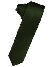 Cardi Self Tie Holly Luxury Satin Skinny Necktie