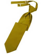 Cardi Pre-Tied New Gold Luxury Satin Necktie