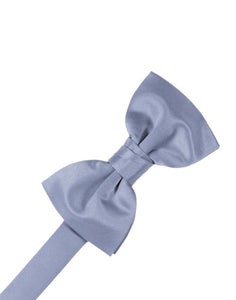 Cardi Periwinkle Luxury Satin Kids Bow Tie