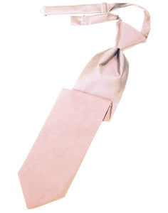 Cardi Pink Luxury Satin Kids Necktie