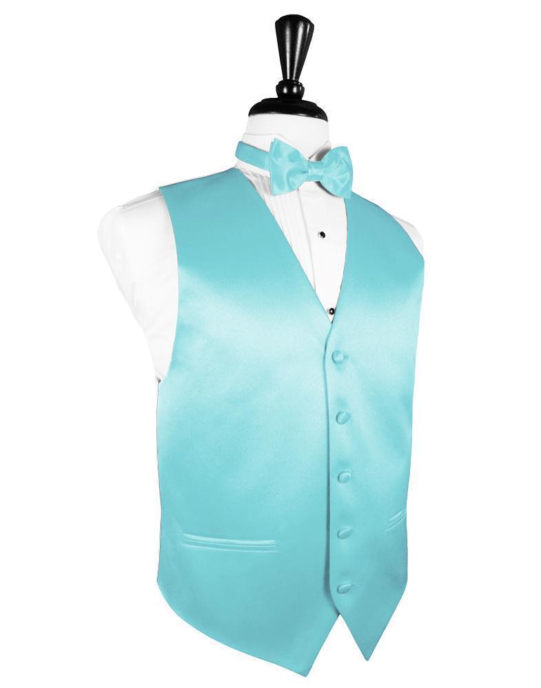 Cardi Pool Luxury Satin Tuxedo Vest