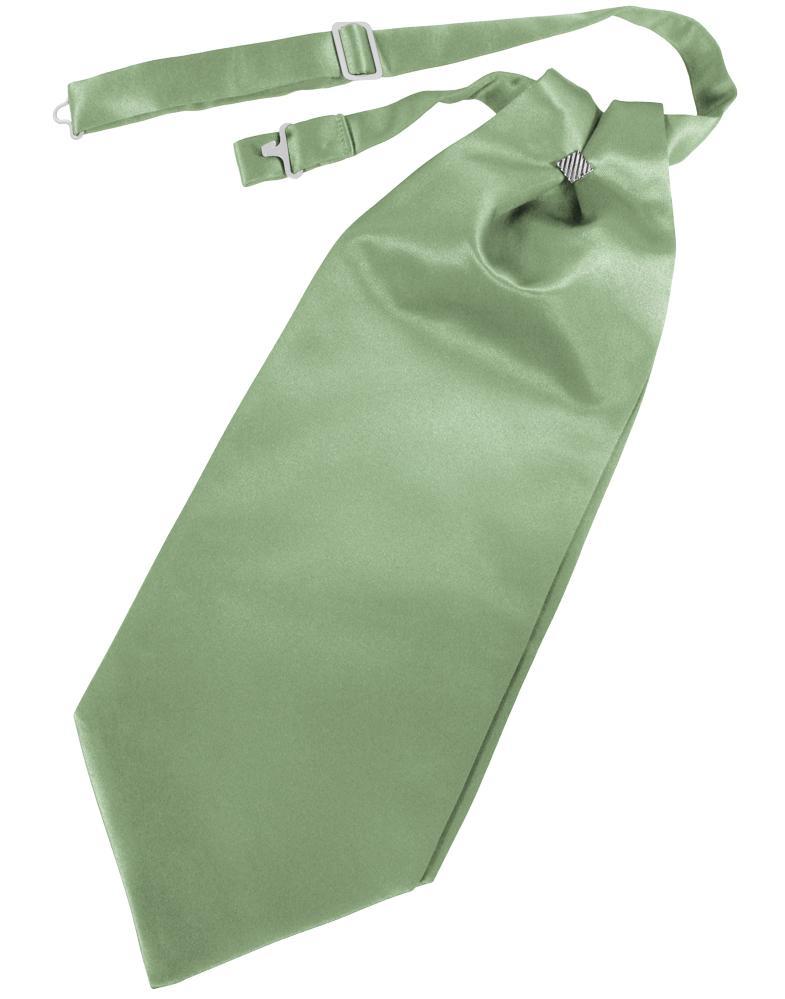 Cardi Sage Solid Satin Kids Cravat