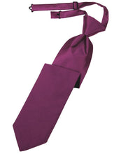Cardi Pre-Tied Sangria Luxury Satin Necktie