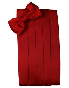 Cardi Scarlet Luxury Kids Satin Cummerbund