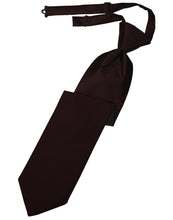 Cardi Pre-Tied Truffle Luxury Satin Necktie