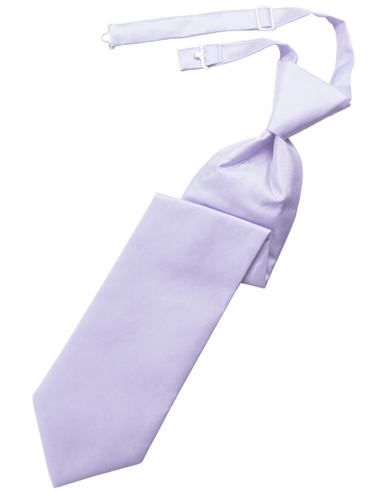Periwinkle Solid Twill Kids Necktie