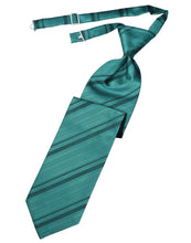Cardi Pre-Tied Oasis Striped Satin Necktie
