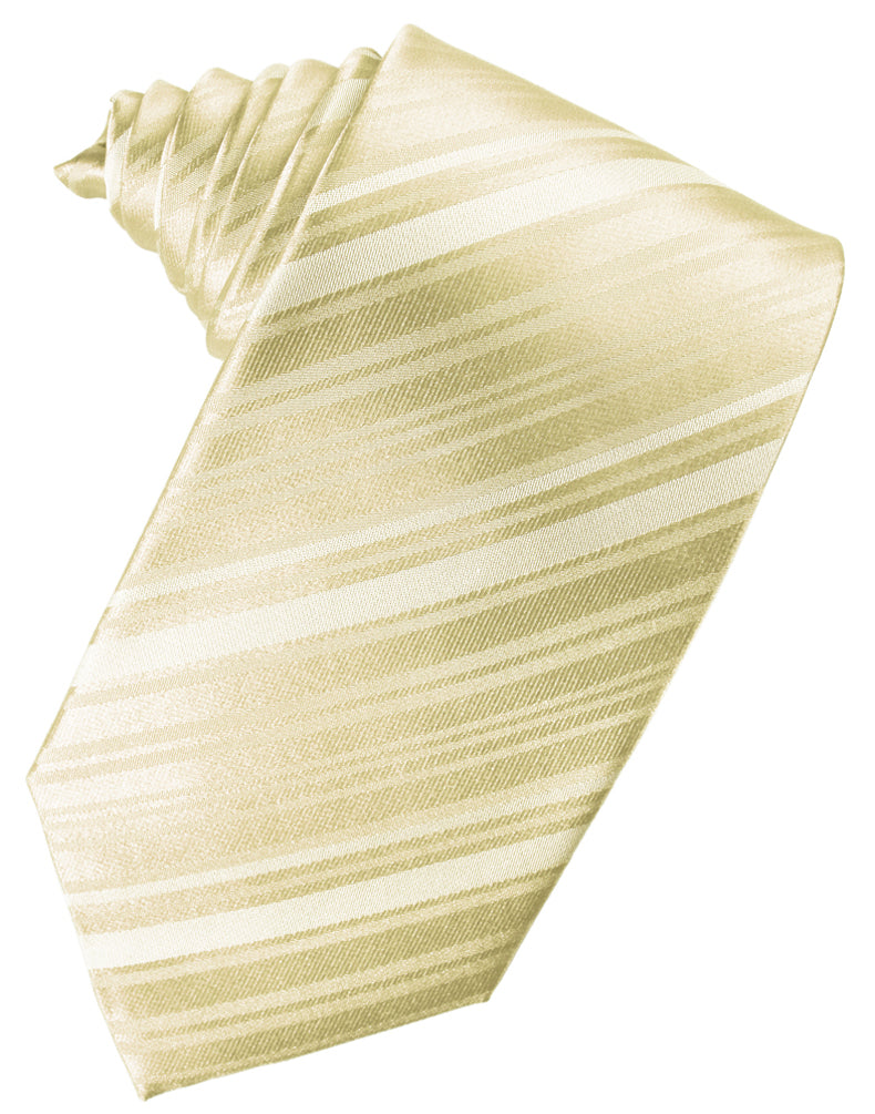 Cristoforo Cardi Bamboo Striped Silk Necktie