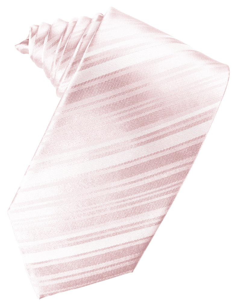 Cristoforo Cardi Pink Striped Silk Necktie