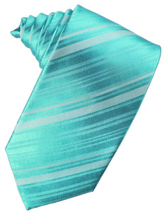 Cristoforo Cardi Pool Striped Silk Necktie