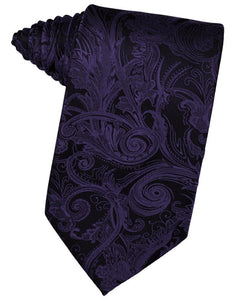 Cardi Self Tie Amethyst Tapestry Necktie