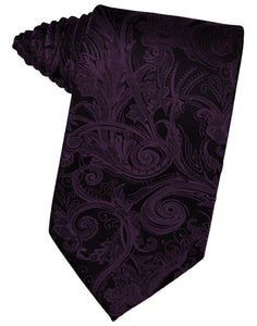 Cardi Self Tie Berry Tapestry Necktie
