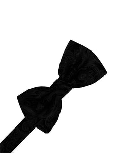 Cardi Black Tapestry Kids Bow Tie