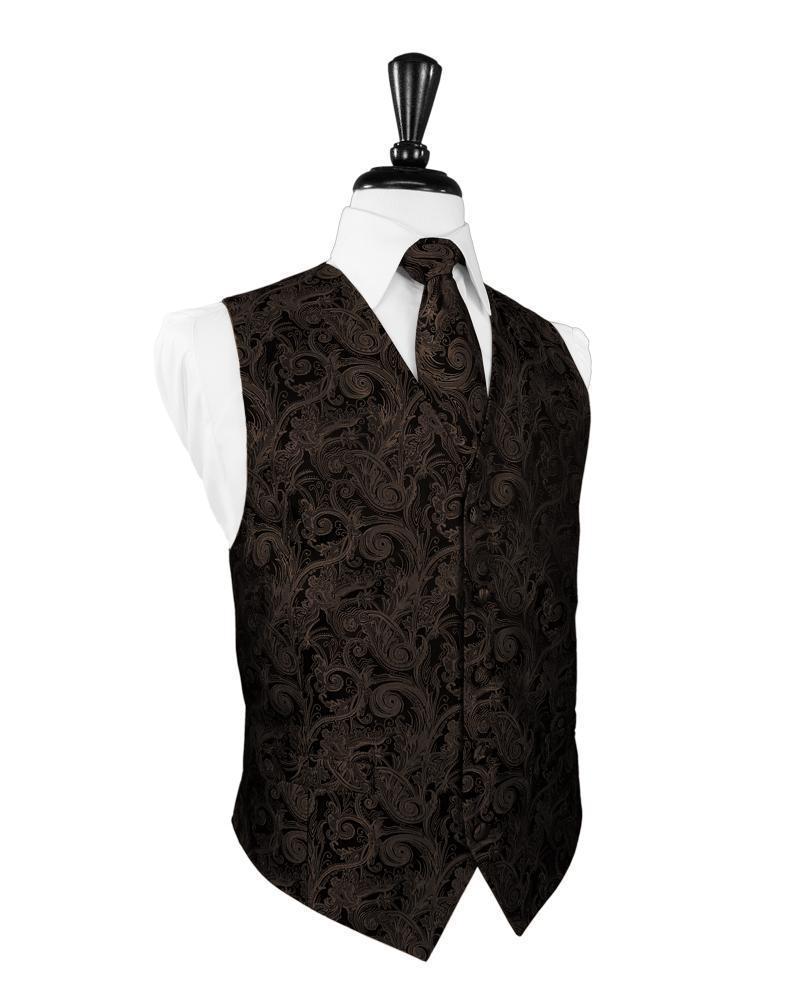 Chocolate Tapestry Tuxedo Vest Chocolate Tapestry Tuxedo Vest