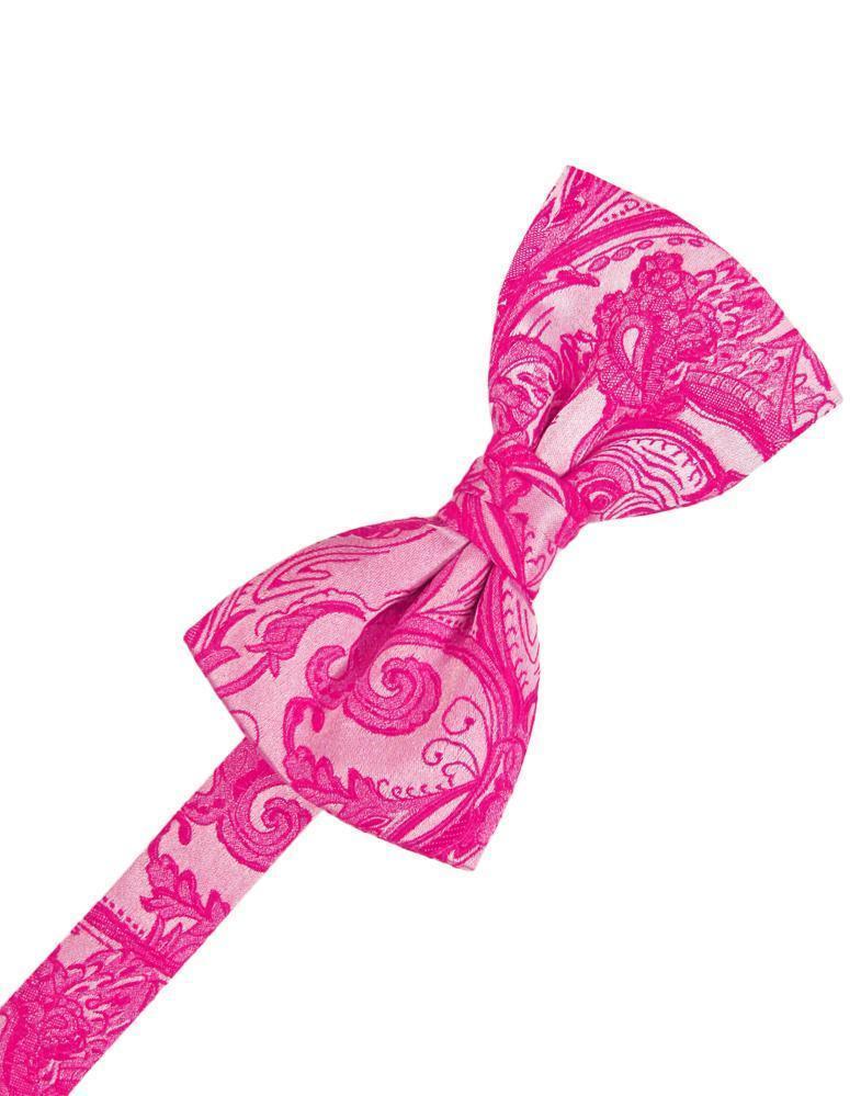 Cardi Fuchsia Tapestry Kids Bow Tie