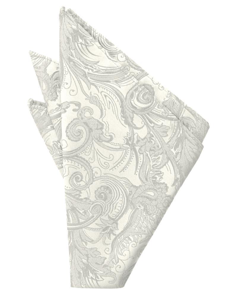 Cardi Ivory Tapestry Pocket Square