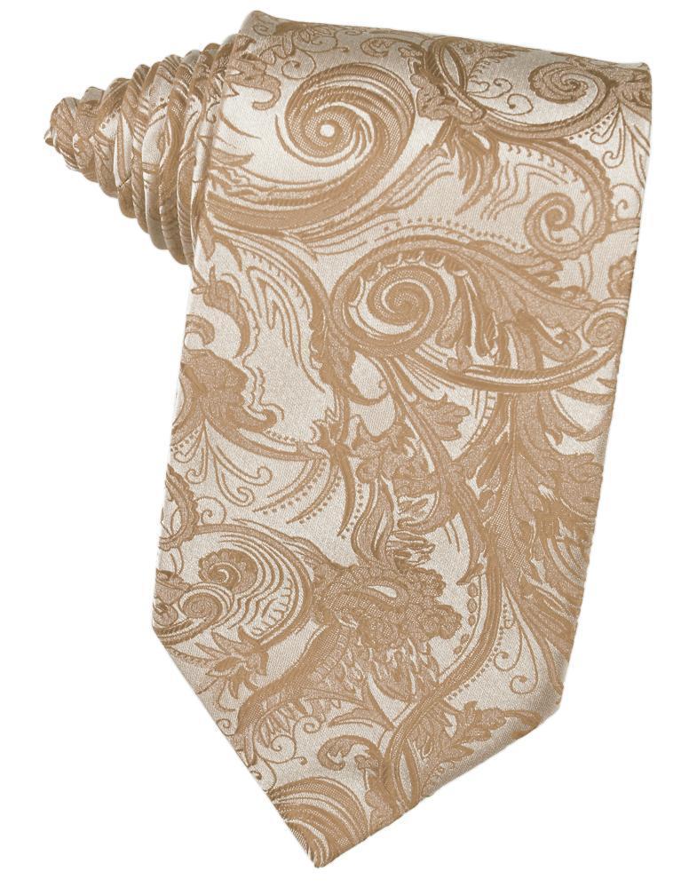 Cardi Self Tie Latte Tapestry Necktie