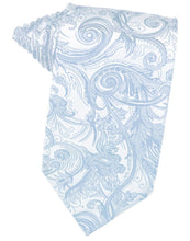 Cardi Self Tie Light Blue Tapestry Necktie