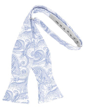 Cardi Self Tie Light Blue Tapestry Bow Tie