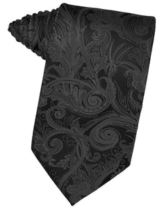 Cardi Self Tie Pewter Tapestry Necktie