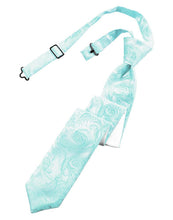Cardi Pre-Tied Pool Tapestry Skinny Necktie