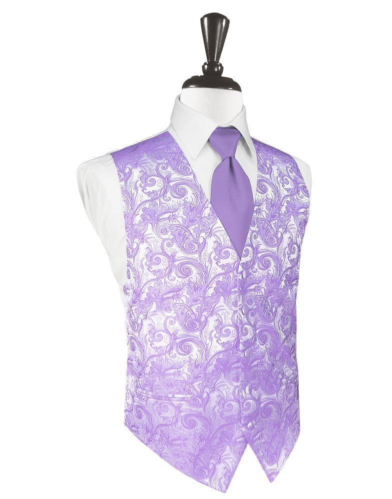 Cardi Wisteria Tapestry Tuxedo Vest