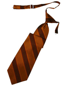 Cardi Pre-Tied Autumn Venetian Stripe Necktie