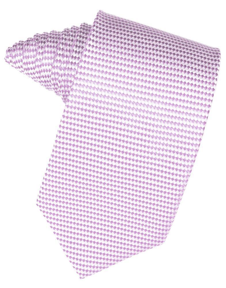 Cardi Self Tie Lavender Venetian Necktie