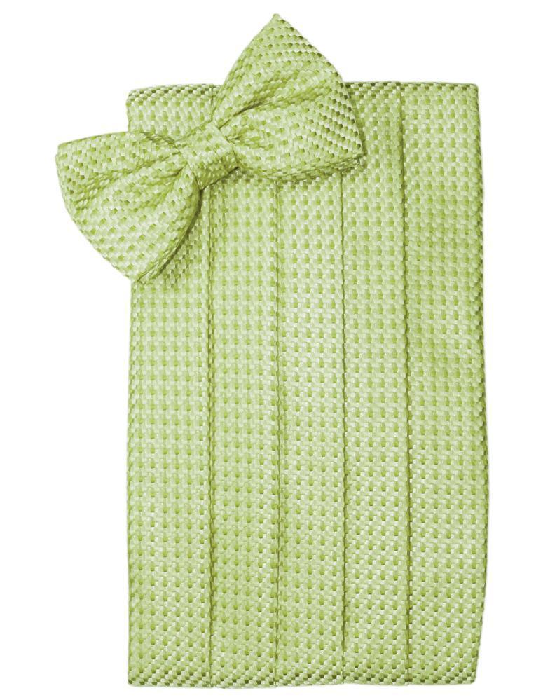 Cardi Lime Venetian Kids Cummerbund