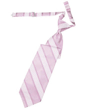 Cardi Pre-Tied Pink Venetian Stripe Necktie
